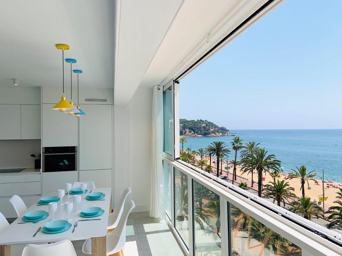 Seafront New Apartment Boutique Lloret de Mar Esterno foto